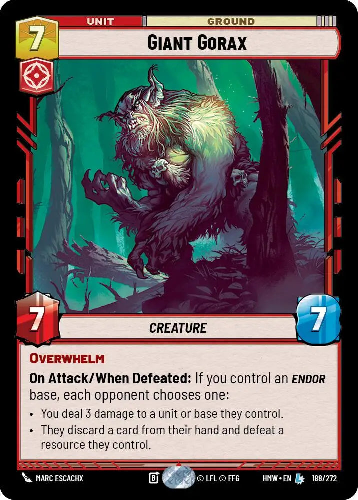 Giant Gorax (188/272) [Homeworlds]
