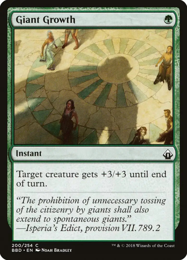 Giant Growth [Battlebond] - MTG Single