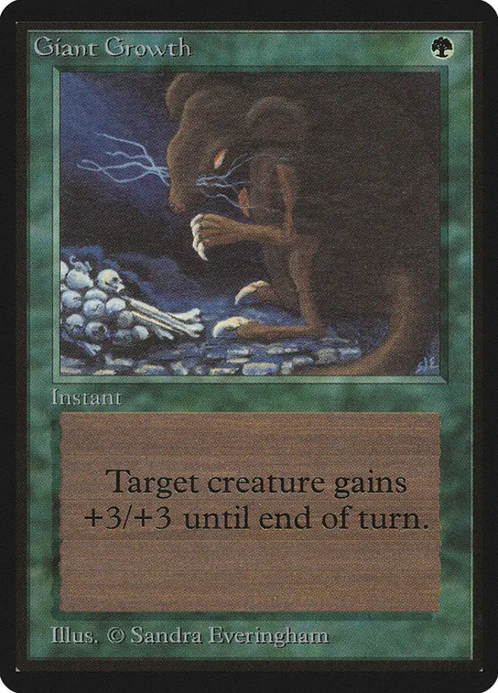 Giant Growth [Beta Edition] - MTG Single