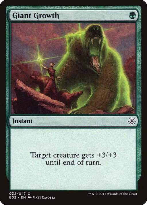 Giant Growth [Explorers of Ixalan] - MTG Single