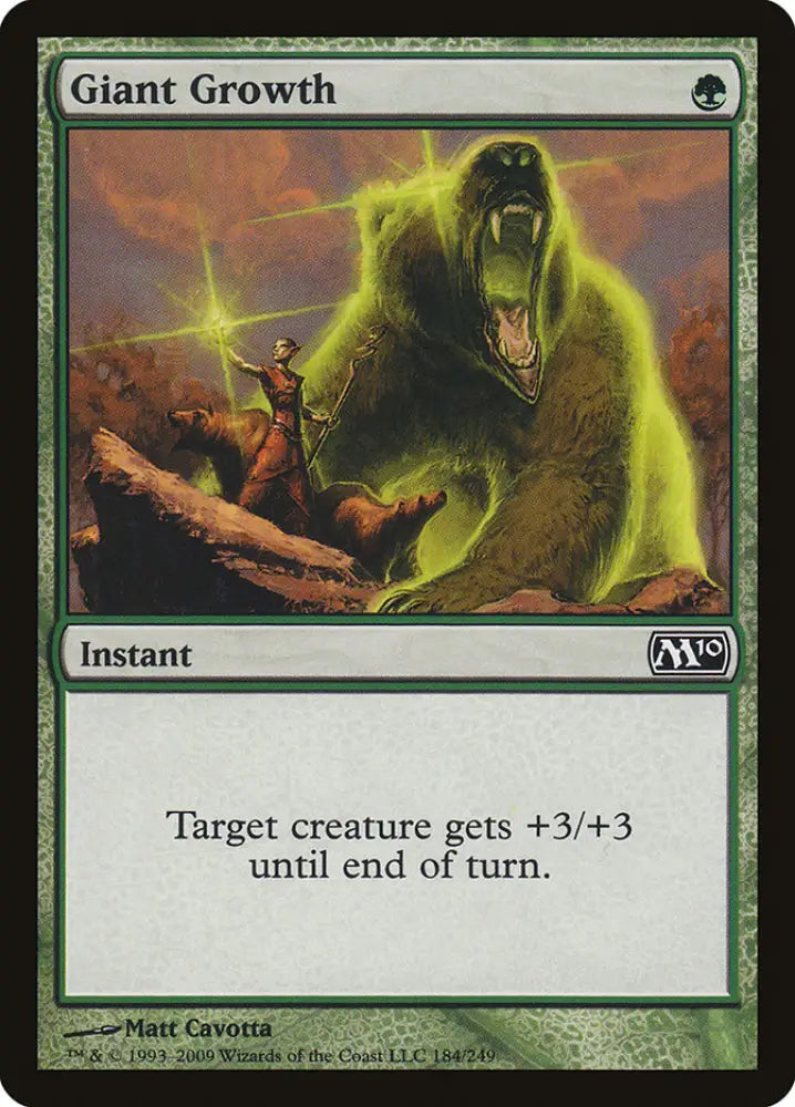 Giant Growth [Magic 2010] - MTG Single