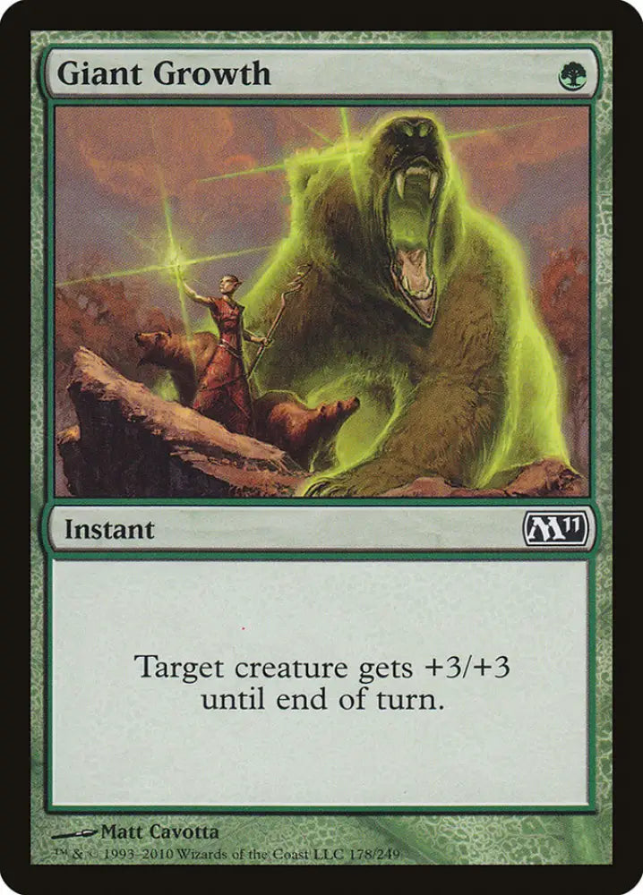 Giant Growth [Magic 2011] - MTG Single