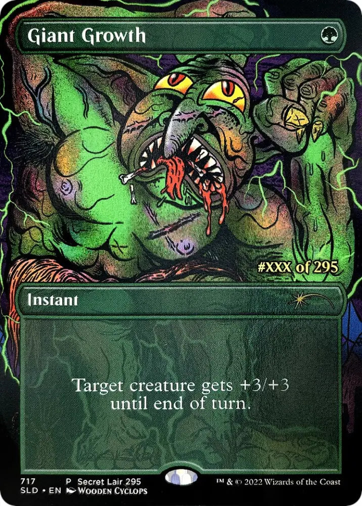 Giant Growth (Serialized) [Secret Lair Drop Promos] - MTG Single