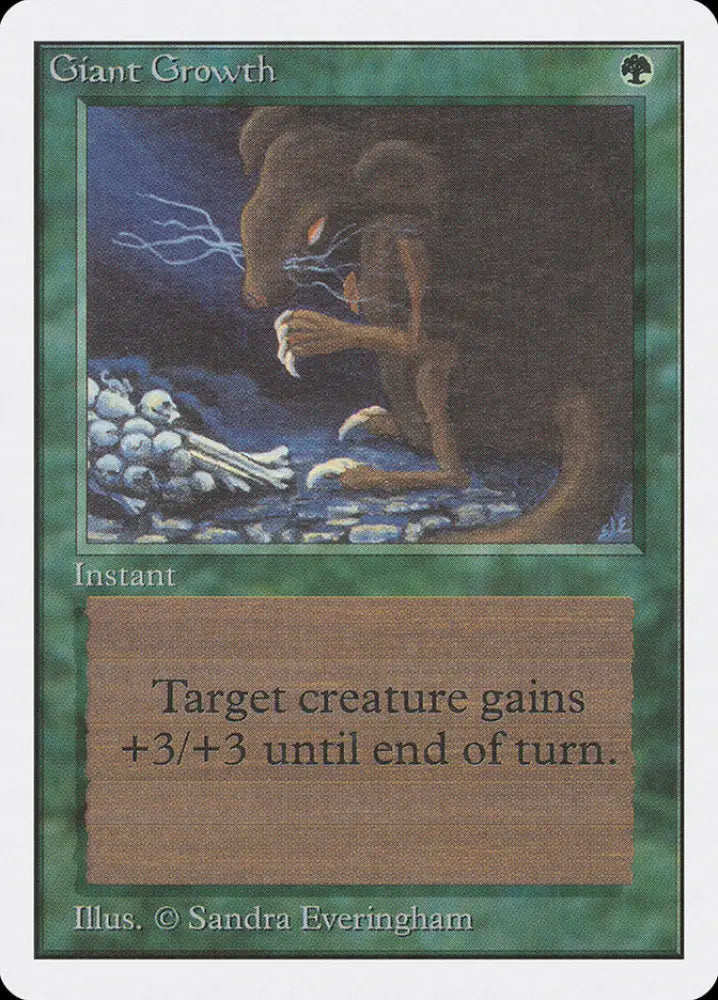 Giant Growth [Unlimited Edition] - MTG Single