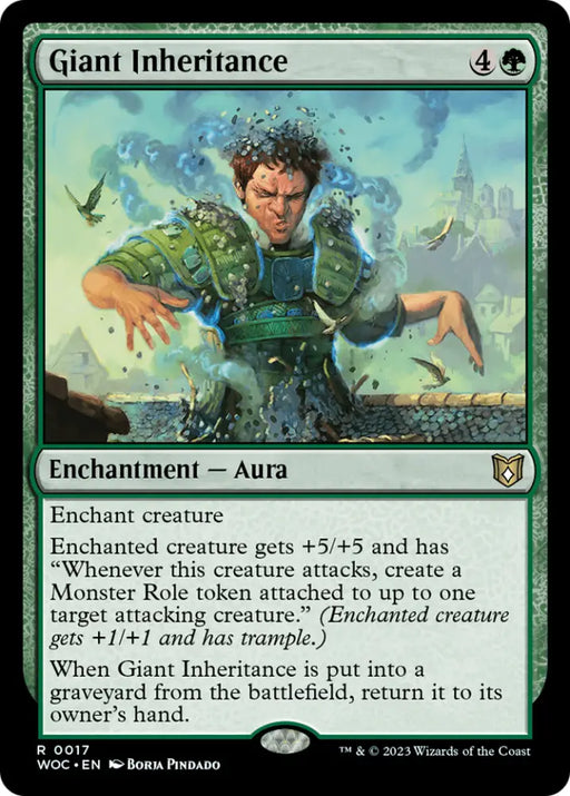 Giant Inheritance [Wilds of Eldraine Commander] - MTG Single