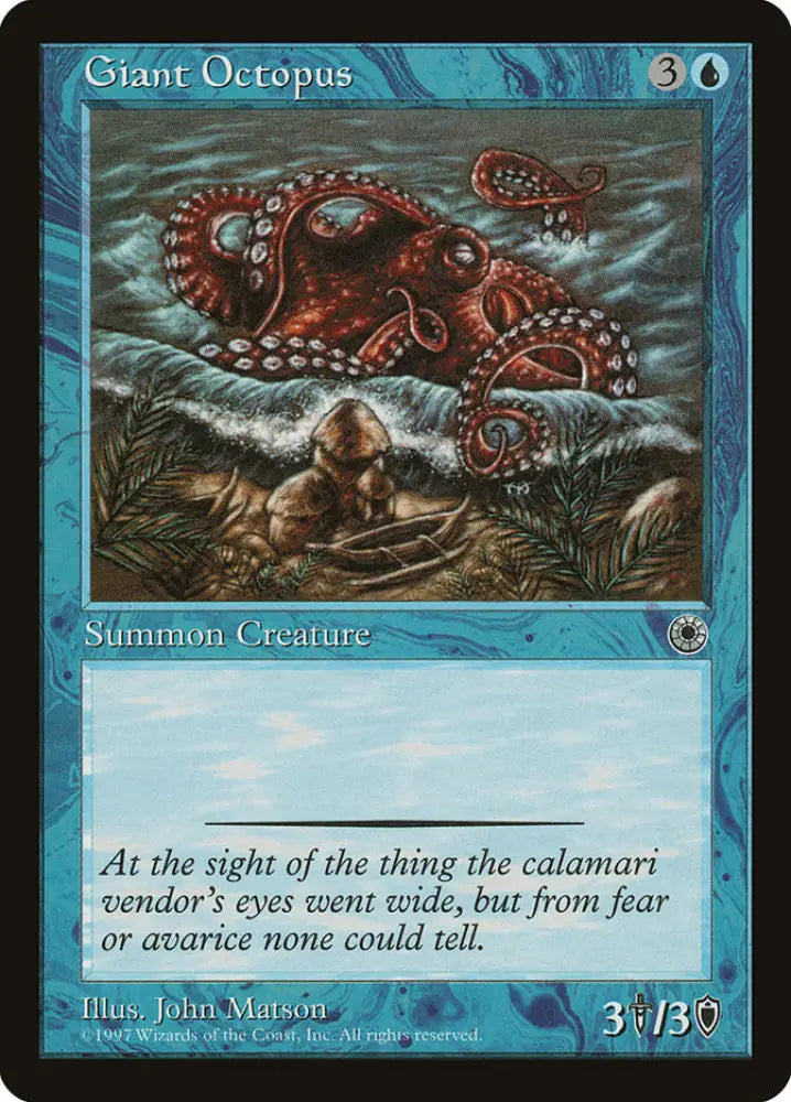 Giant Octopus [Portal] - MTG Single