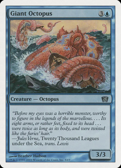 Giant Octopus (S3) [Eighth Edition] - MTG Single