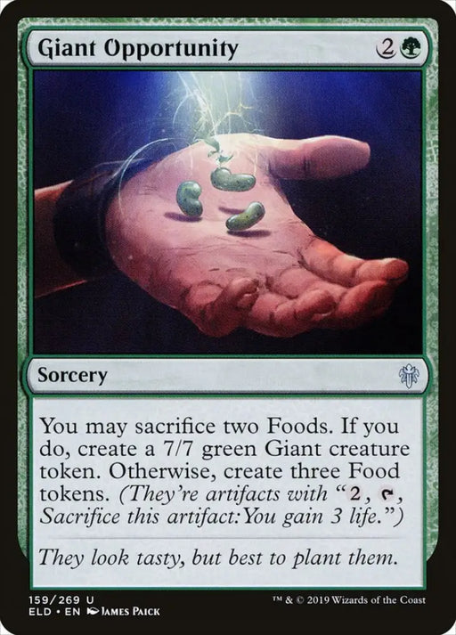 Giant Opportunity [Throne of Eldraine] - MTG Single
