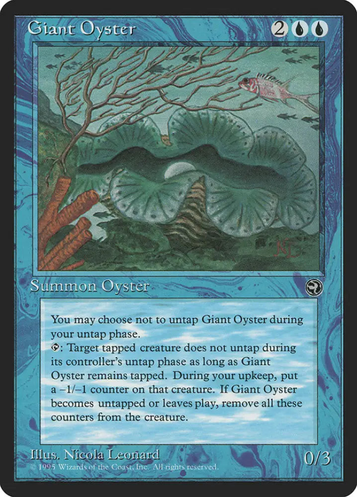 Giant Oyster [Homelands] - MTG Single