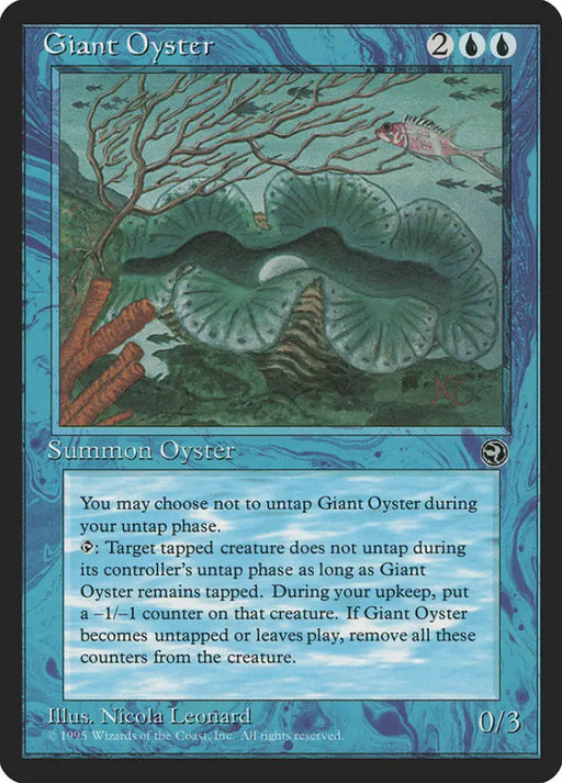 Giant Oyster [Homelands] - MTG Single