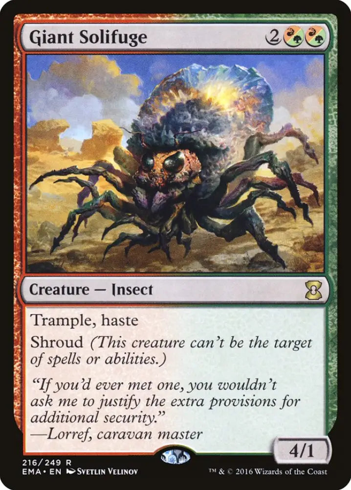 Giant Solifuge [Eternal Masters] - MTG Single
