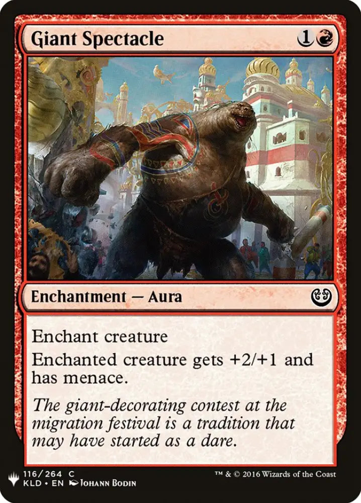 Giant Spectacle [Mystery Booster] - MTG Single