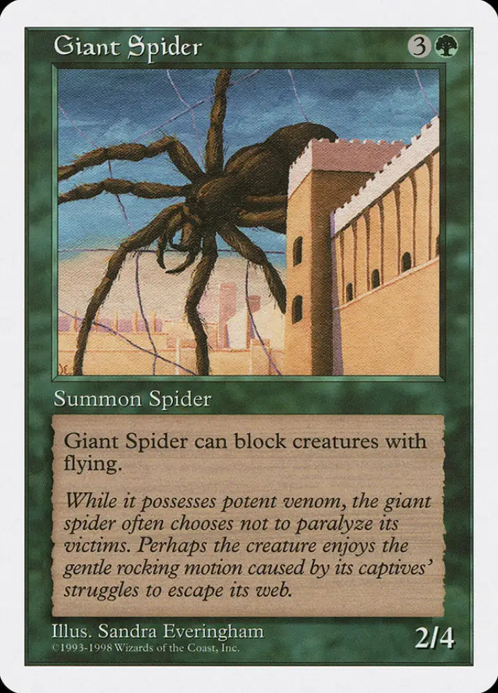 Giant Spider [Anthologies] - MTG Single