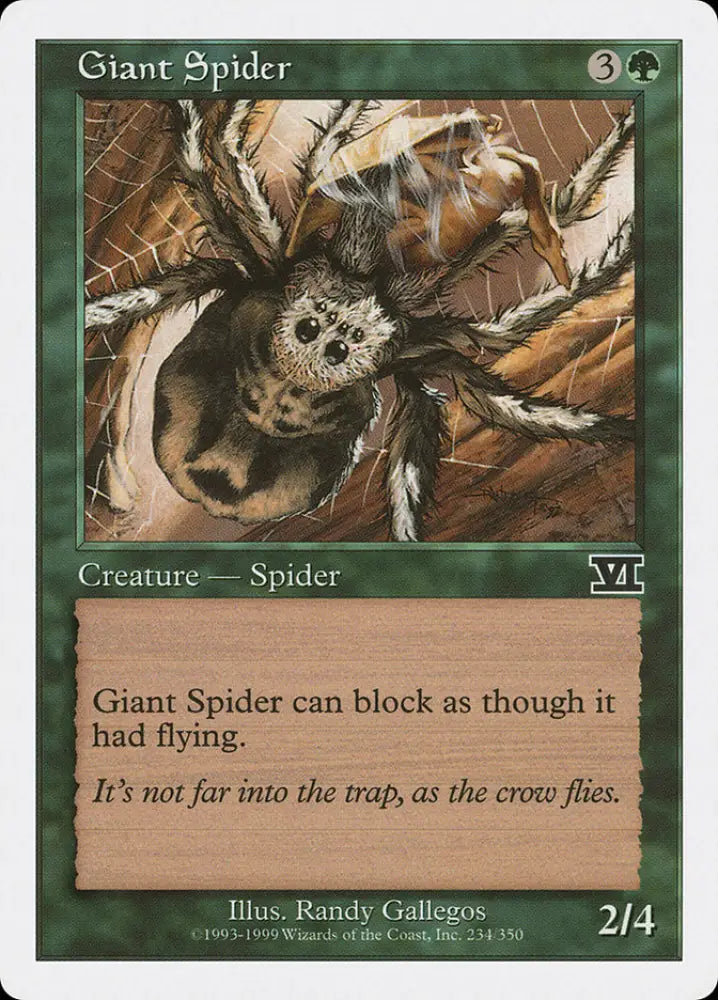 Giant Spider [Classic Sixth Edition] - MTG Single