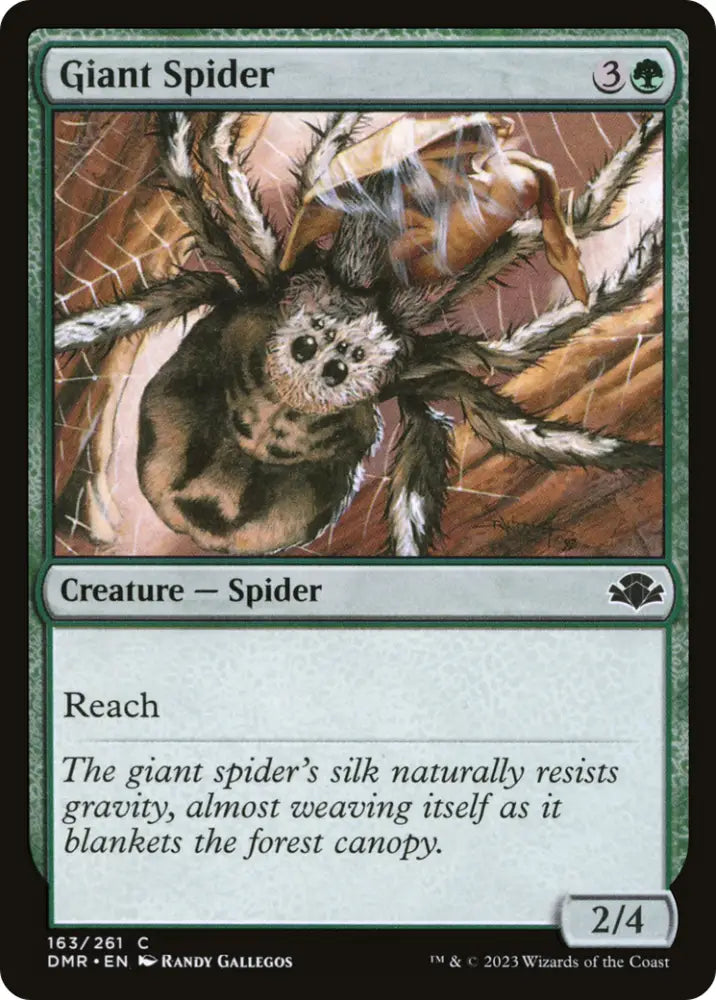Giant Spider [Dominaria Remastered] - MTG Single