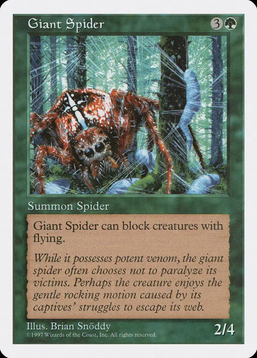 Giant Spider [Fifth Edition] - MTG Single