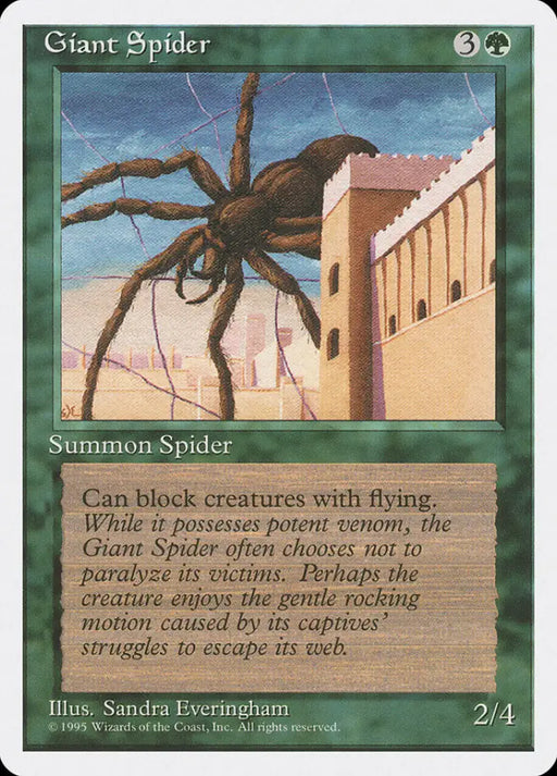 Giant Spider [Fourth Edition] - MTG Single