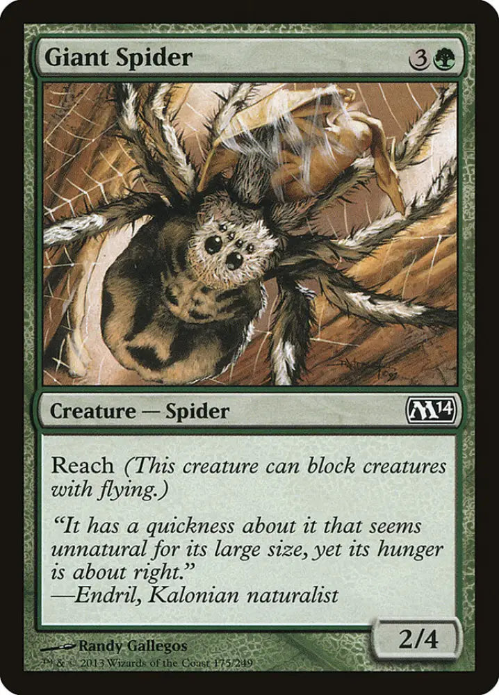 Giant Spider [Magic 2014] - MTG Single
