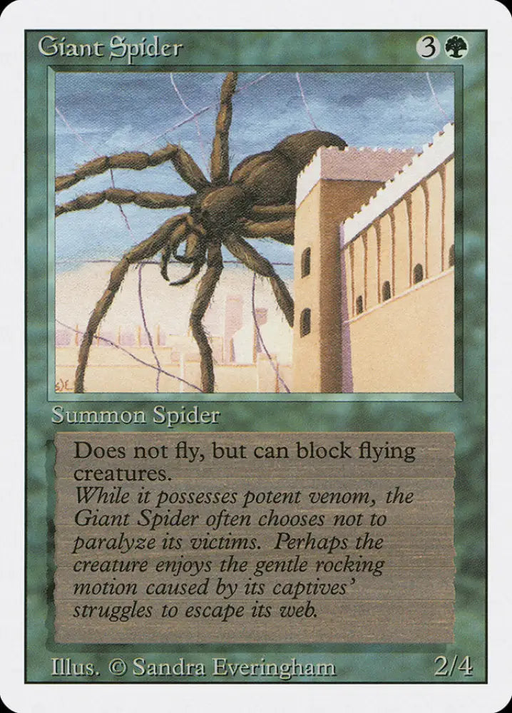 Giant Spider [Revised Edition] - MTG Single