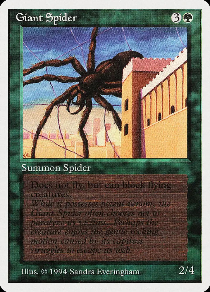 Giant Spider [Summer Magic / Edgar] - MTG Single