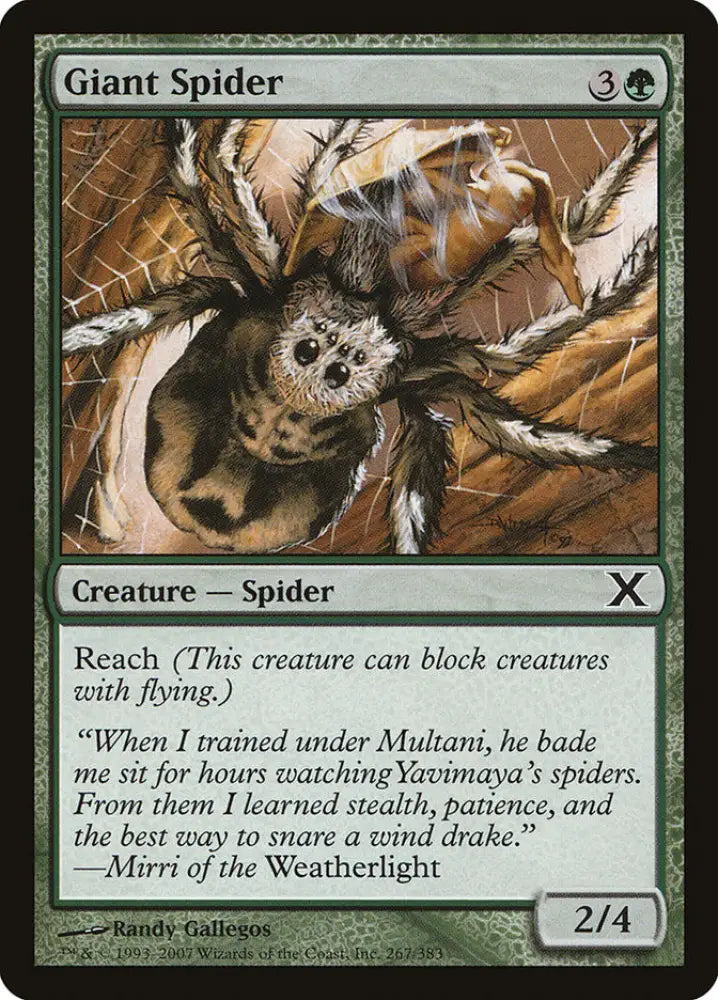 Giant Spider [Tenth Edition] - MTG Single