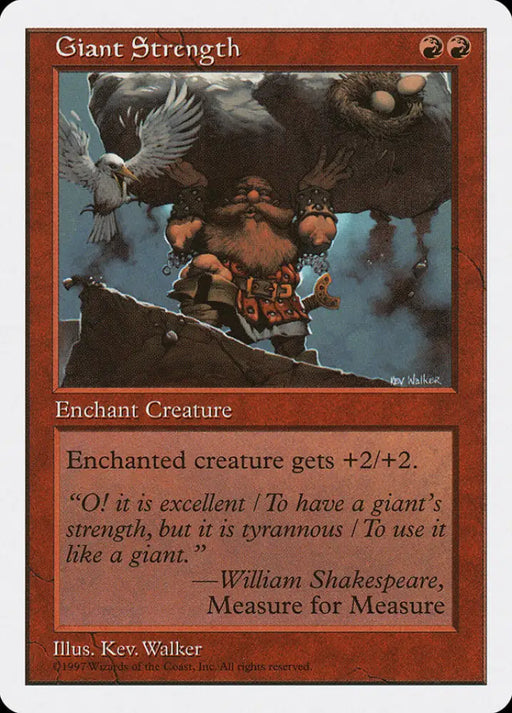Giant Strength [Fifth Edition] - MTG Single
