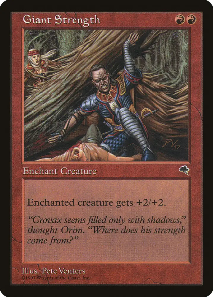 Giant Strength [Tempest] - MTG Single