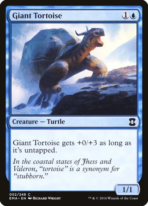 Giant Tortoise [Eternal Masters] - MTG Single