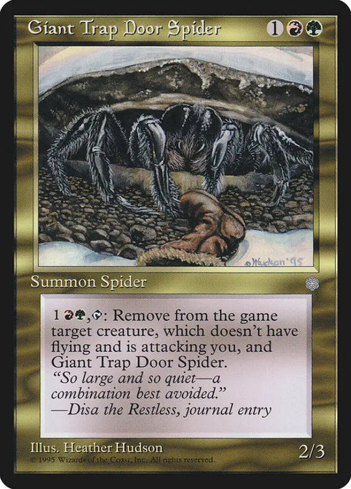 Giant Trap Door Spider [Ice Age] - MTG Single