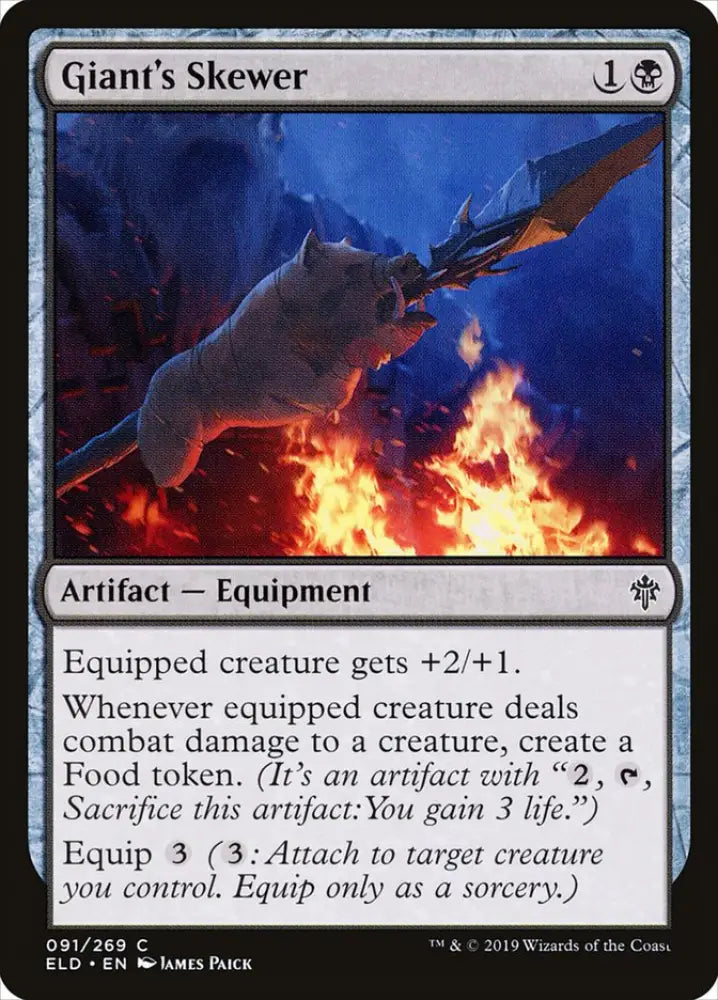 Giant’s Skewer [Throne of Eldraine] - MTG Single