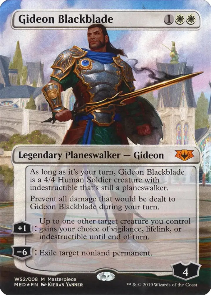 Gideon Blackblade [Mythic Edition] - MTG Single