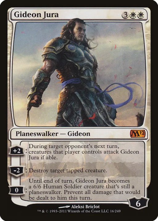 Gideon Jura [Magic 2012] - MTG Single