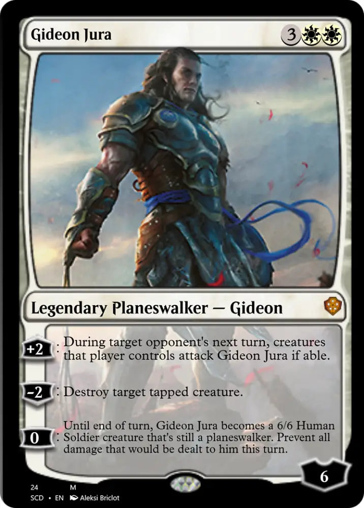 Gideon Jura [Starter Commander Decks] - MTG Single