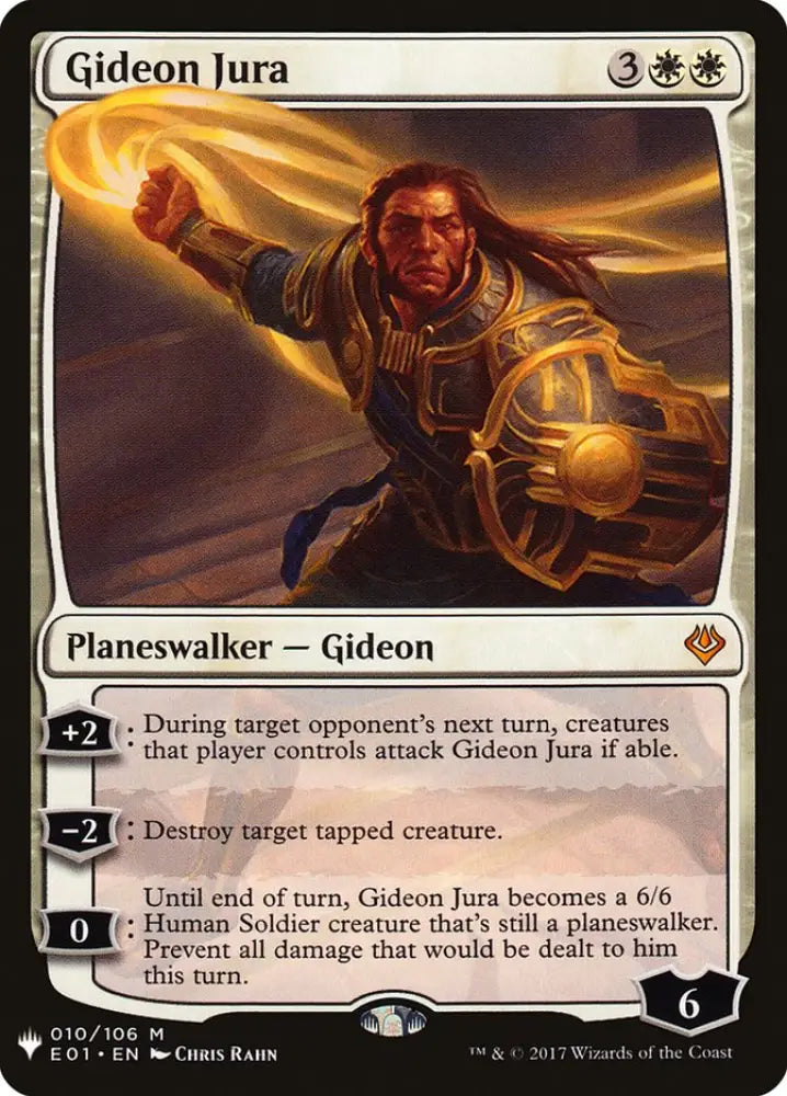 Gideon Jura [The List] - MTG Single