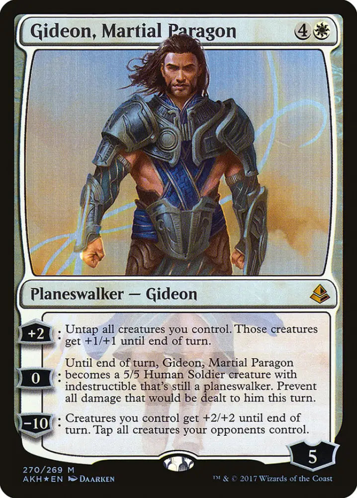 Gideon Martial Paragon [Amonkhet] - MTG Single