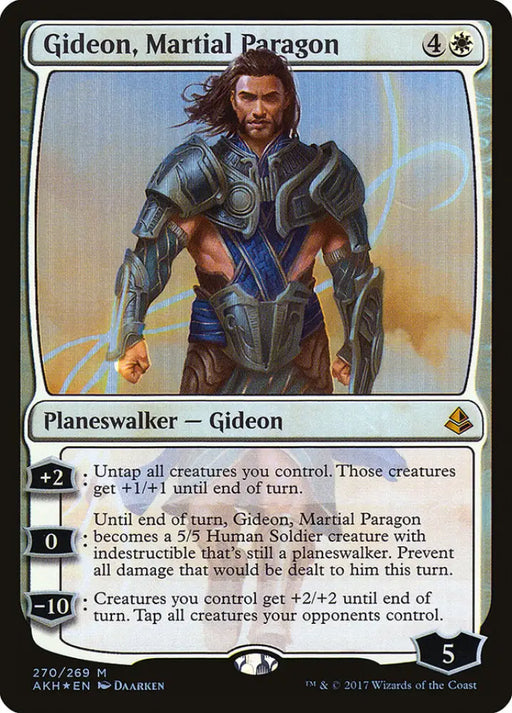 Gideon Martial Paragon [Amonkhet] - MTG Single