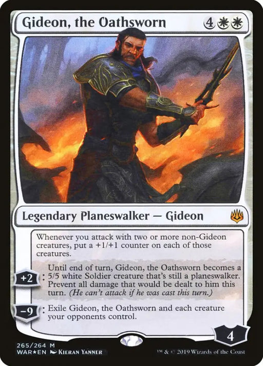 Gideon the Oathsworn [War of the Spark] - MTG Single