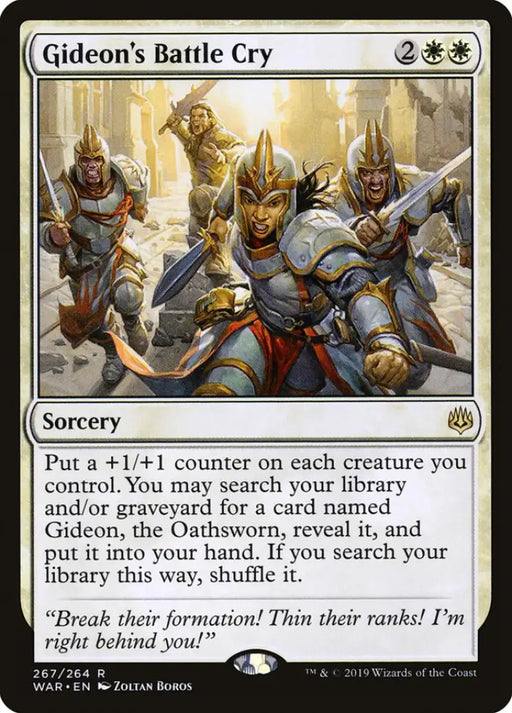 Gideon’s Battle Cry [War of the Spark] - MTG Single