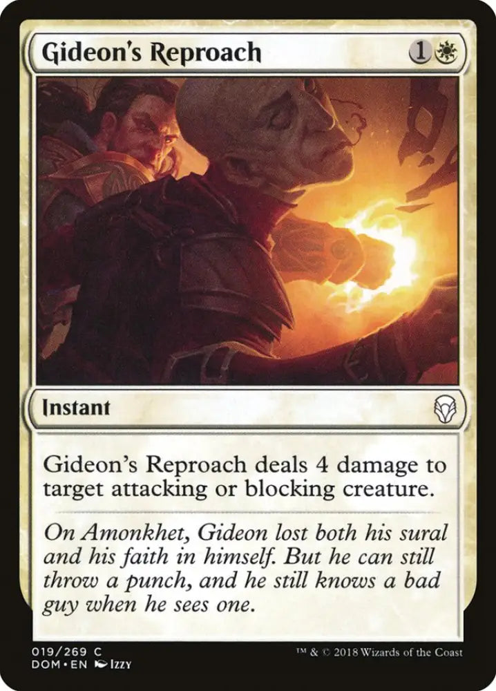 Gideon’s Reproach [Dominaria] - MTG Single