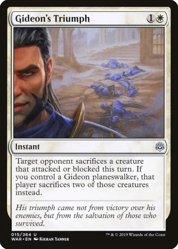 Gideon’s Triumph [War of the Spark] - MTG Single