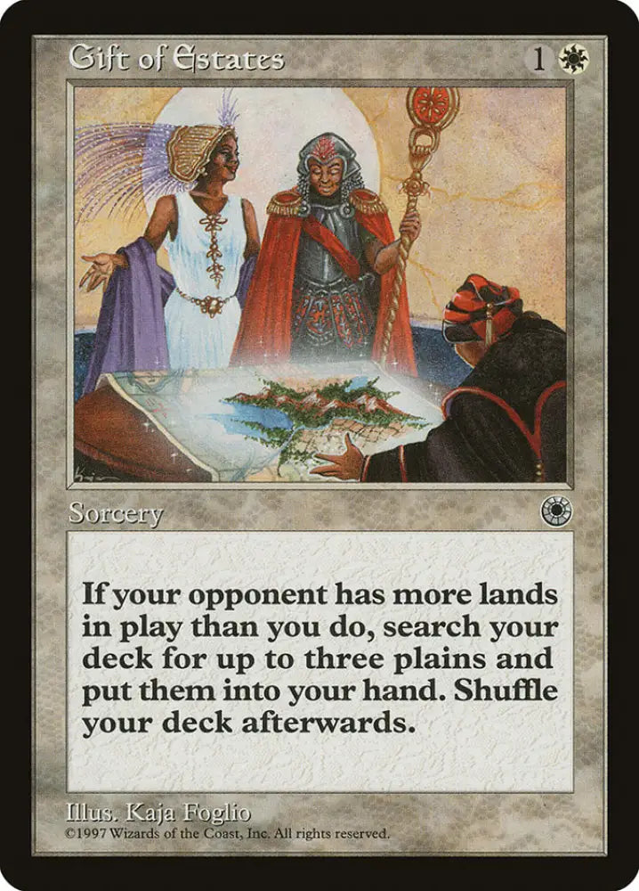 Gift of Estates [Portal] - MTG Single