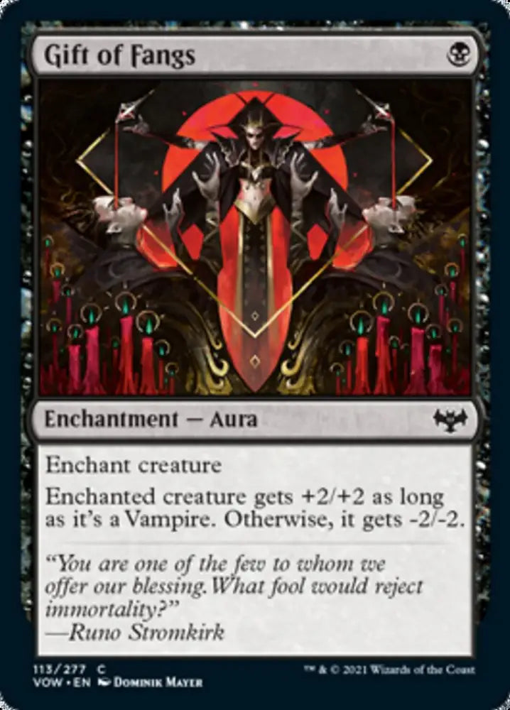 Gift of Fangs [Innistrad: Crimson Vow] - MTG Single