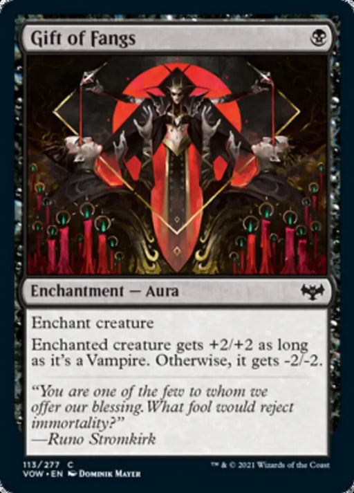 Gift of Fangs [Innistrad: Crimson Vow] - MTG Single