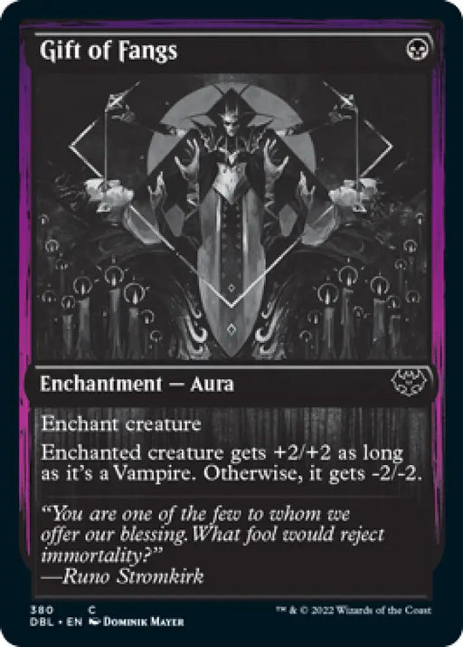 Gift of Fangs [Innistrad: Double Feature] - MTG Single