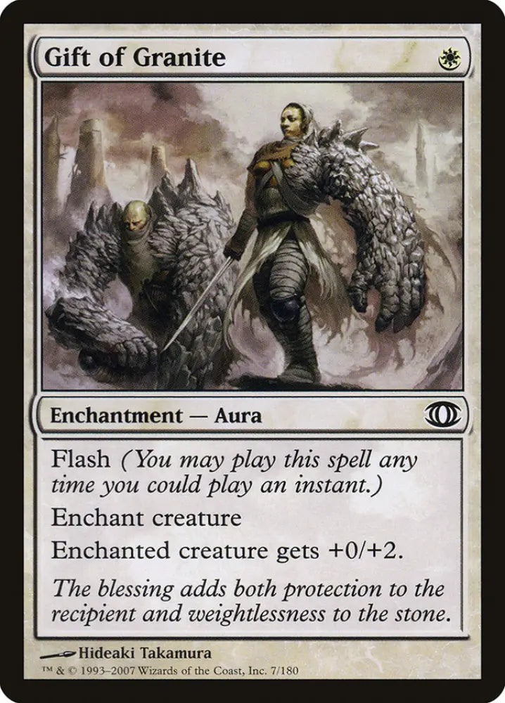 Gift of Granite [Future Sight] - MTG Single