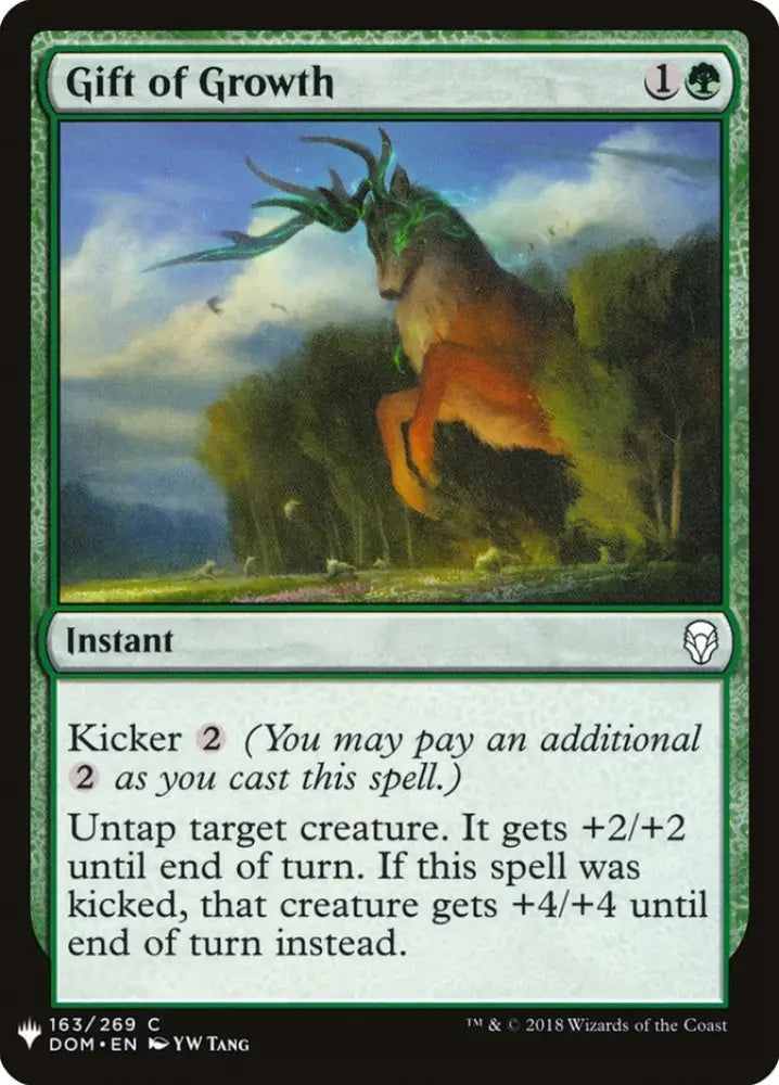 Gift of Growth [Mystery Booster] - MTG Single