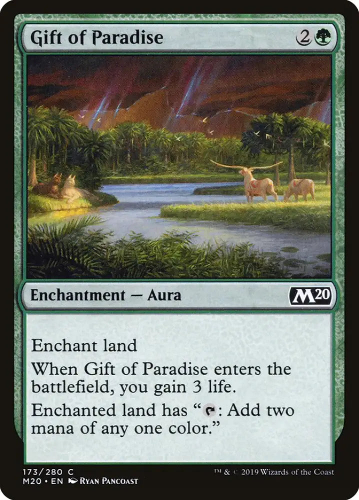 Gift of Paradise [Core Set 2020] - MTG Single