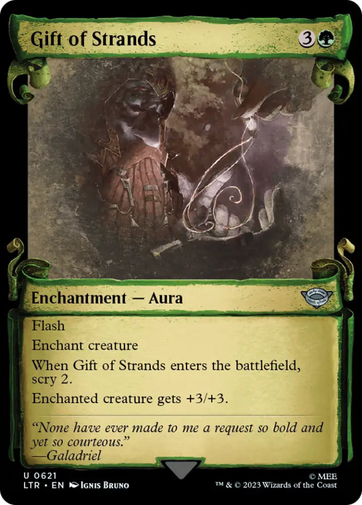 Gift of Strands [The Lord of the Rings: Tales of Middle-Earth Showcase Scrolls] - MTG Single