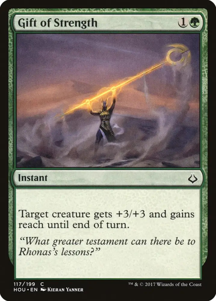 Gift of Strength [Hour of Devastation] - MTG Single
