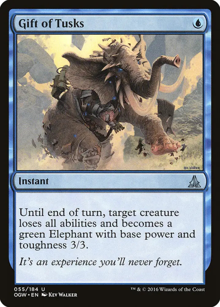 Gift of Tusks [Oath of the Gatewatch] - MTG Single